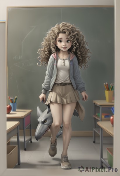 The serene presence of a child in a breathtaking dynamic scene