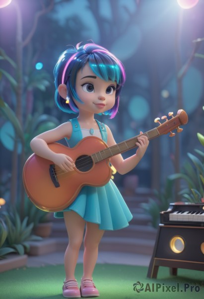 A child in a tranquil outdoors