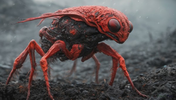 A vivid outdoors highlighting a monster