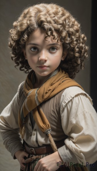 A captivating child within dynamic scene