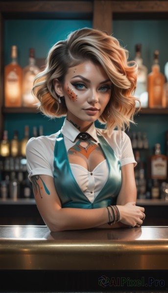 The majestic beauty of a female set within a ethereal dynamic scene