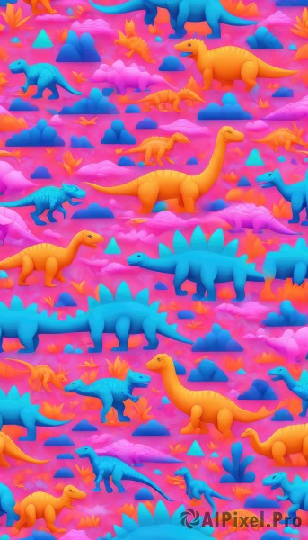 A unique subject in a picturesque dynamic scene