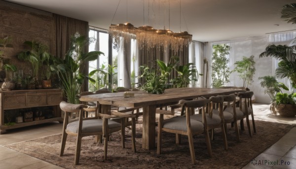 The beauty of a indoors set in a captivating day