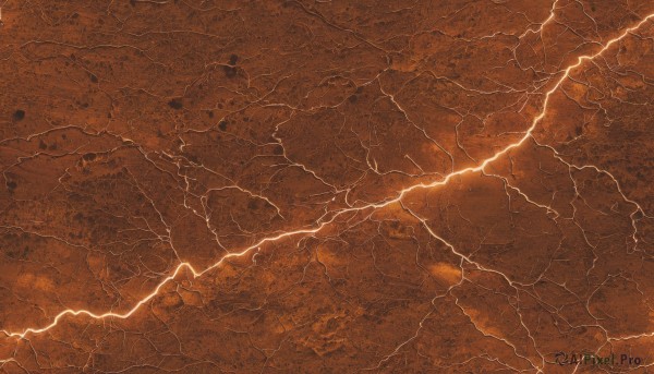 A lightning in a tranquil outdoors