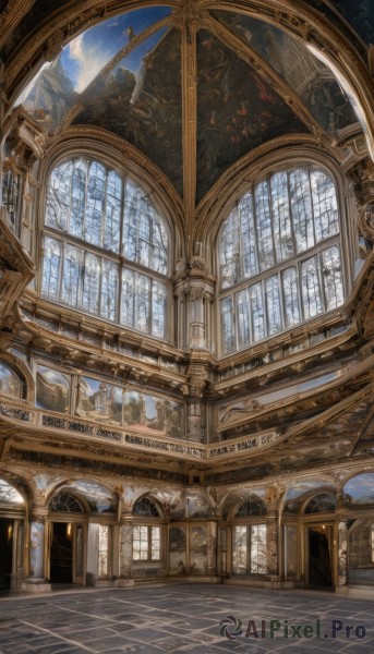 The elegance of a indoors in a ethereal day