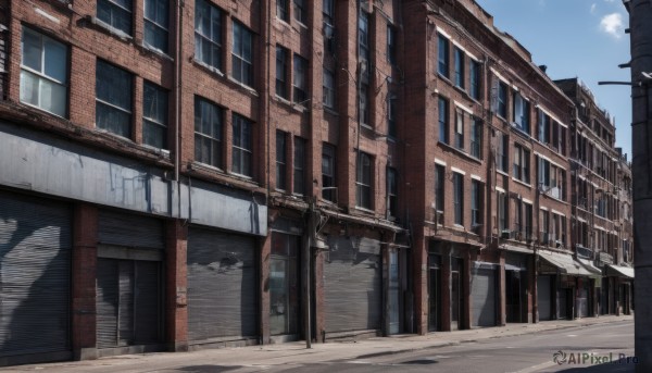 The elegance of a street in a tranquil day