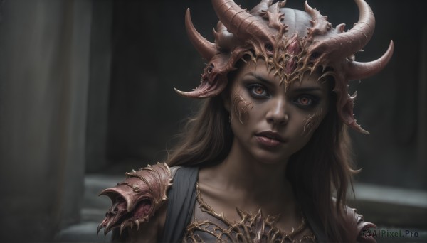 A female in a dynamic dynamic scene