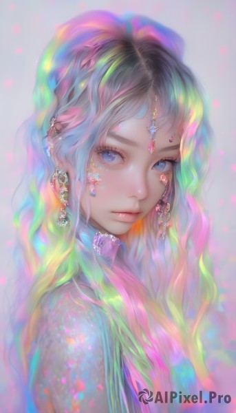 A female captured in a dynamic dynamic scene