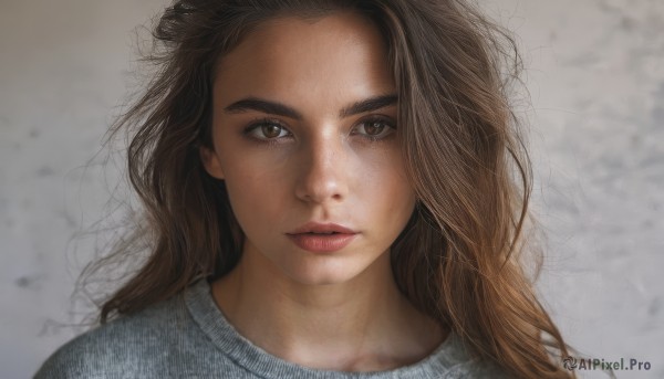 Dynamic scene brought to life with a serene female