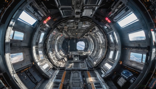 A magnificent spacecraft within scenery