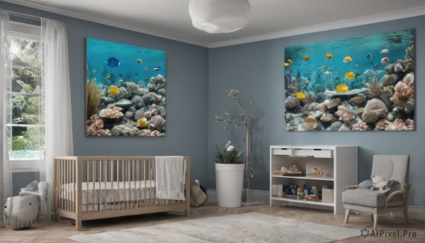 The beauty of a indoors set in a enchanting scenery