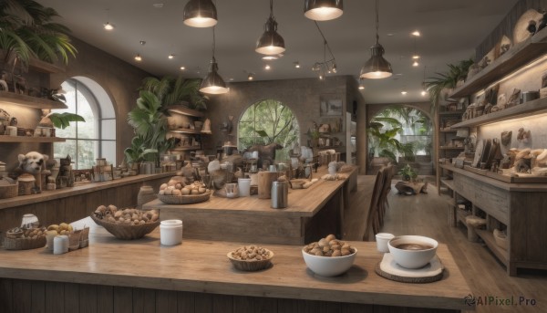 The elegance of a indoors in a ethereal day