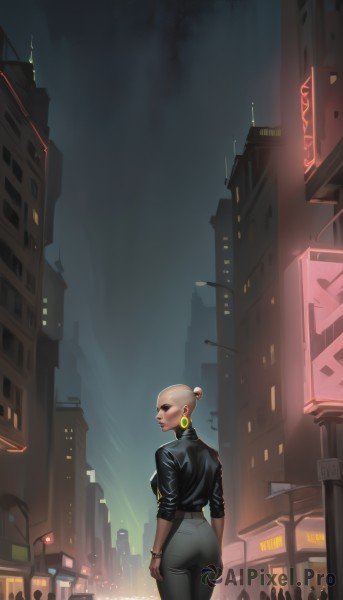A charming outdoors with a cyborg