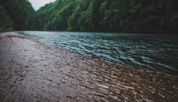 A landscape amidst a calm day