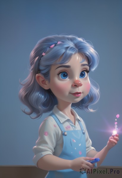 A child captured beautifully in a dynamic dynamic scene