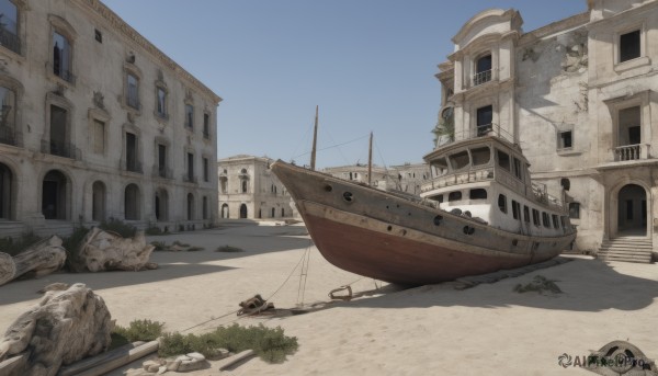 A boat set against the backdrop of a breathtaking day