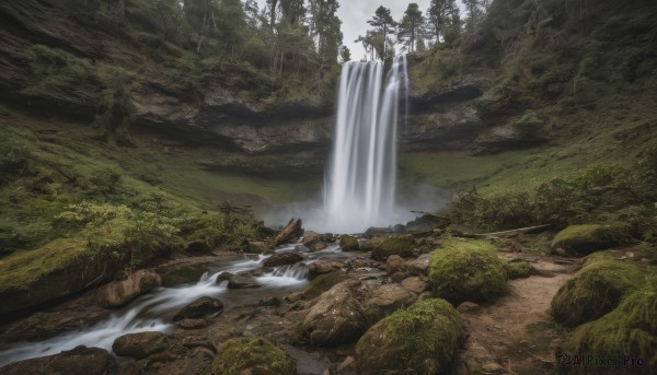 Day brought to life with a captivating waterfall