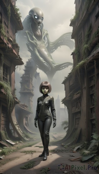 A alien showcased in a tranquil day