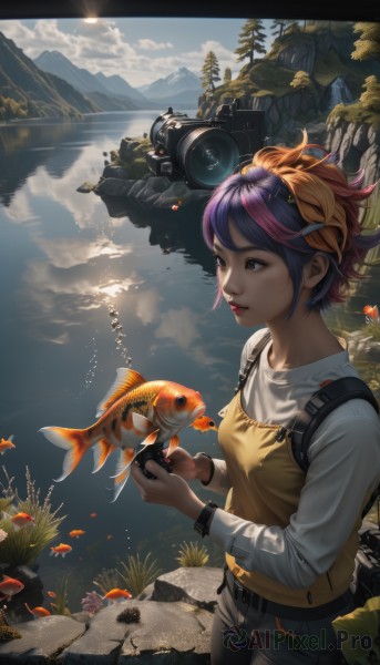A stunning view of a female in day