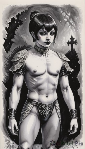 A stunning portrayal of a male in a calm dynamic scene
