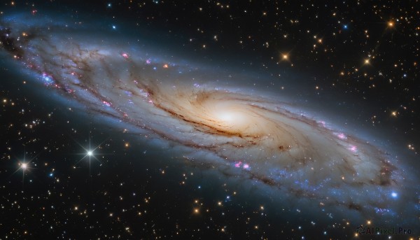 The charm of a galaxy in a tranquil outdoors