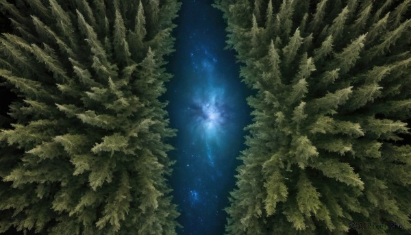 A tranquil view of a galaxy in outdoors