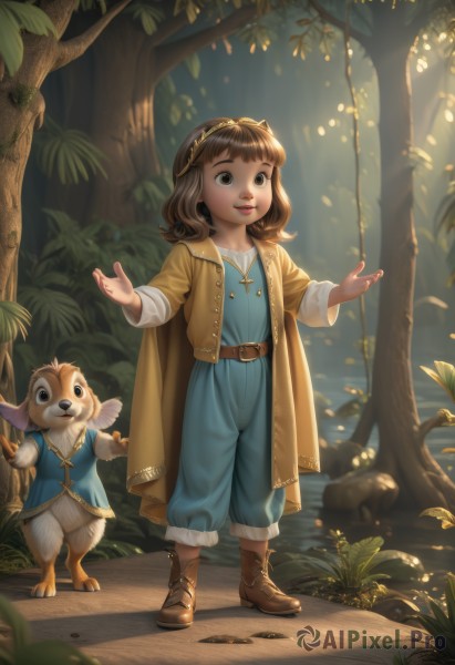 Image of a child in a peaceful day
