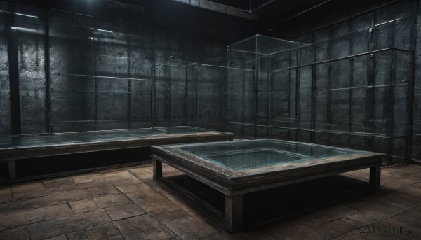A indoors caught in a breathtaking rainy scenery