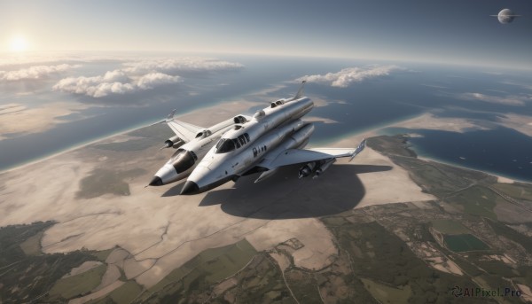 A captivating spacecraft within outdoors
