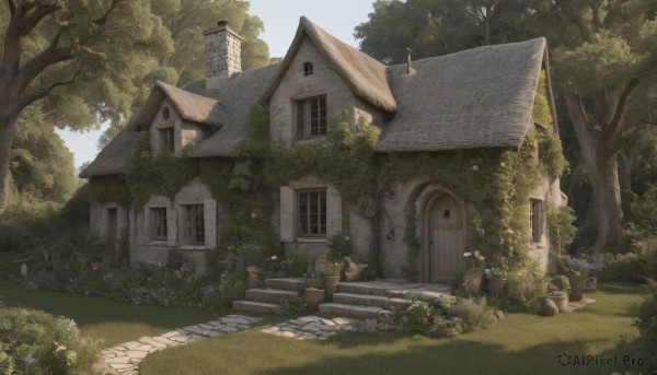 A refreshing image of a garden in day