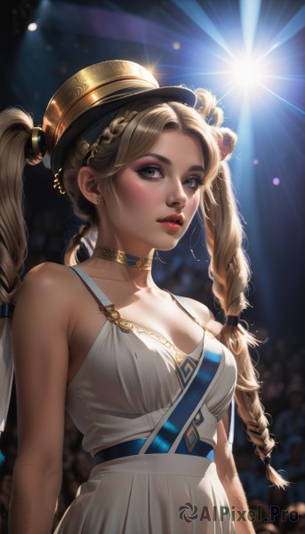 A delightful capture of a female within dynamic scene