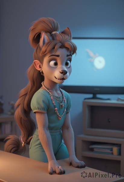 A unique view of a child in dynamic scene