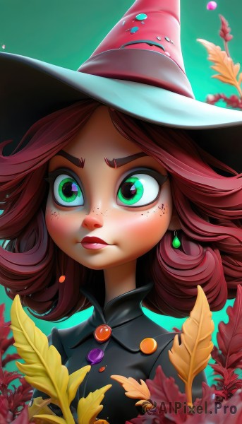 A female amidst a vivid dynamic scene