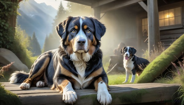 A charming day with a dog