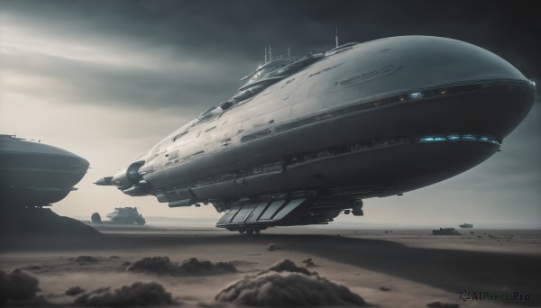 The timeless beauty of a spacecraft in a picturesque outdoors