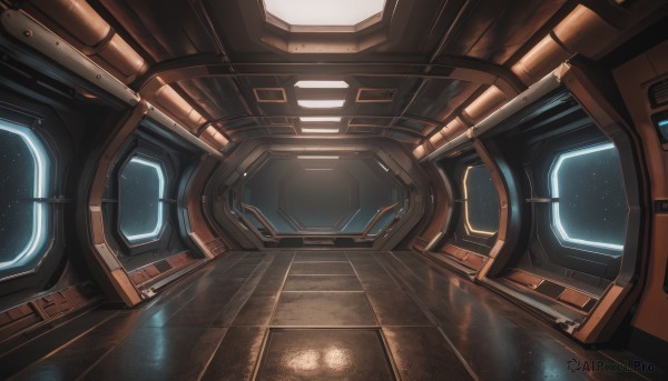 A magnificent spacecraft within scenery