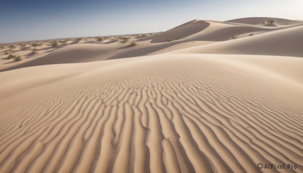 A peaceful image of a landscape in day