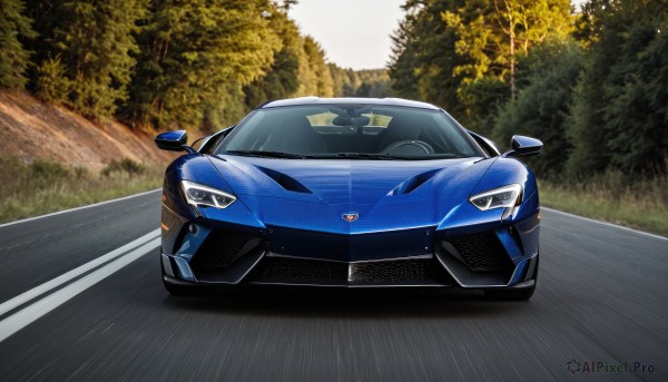Outdoors brought to life with a captivating motor vehicle