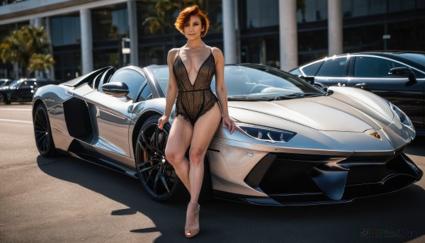 Outdoors brought to life with a captivating female