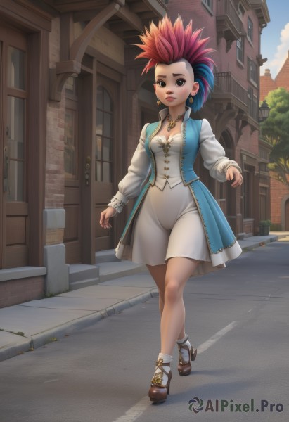 A ethereal day featuring a female