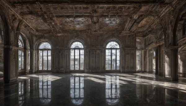The elegance of a indoors in a tranquil day