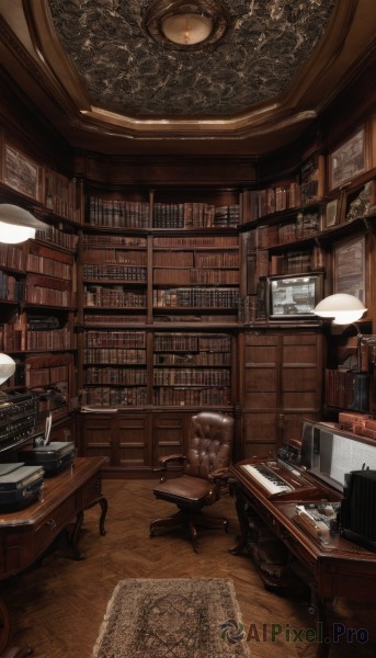 Image of a indoors in a vibrant scenery