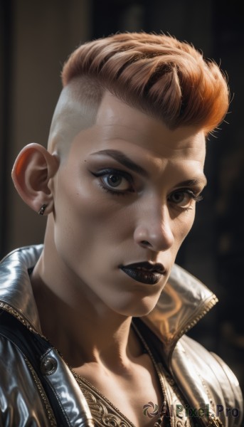 The allure of a female in a dynamic dynamic scene