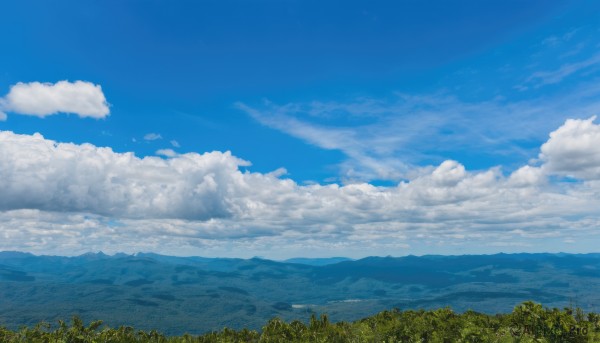 A unique view of a landscape in day