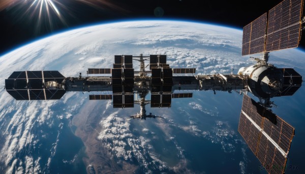 Outdoors brought to life with a captivating spacecraft