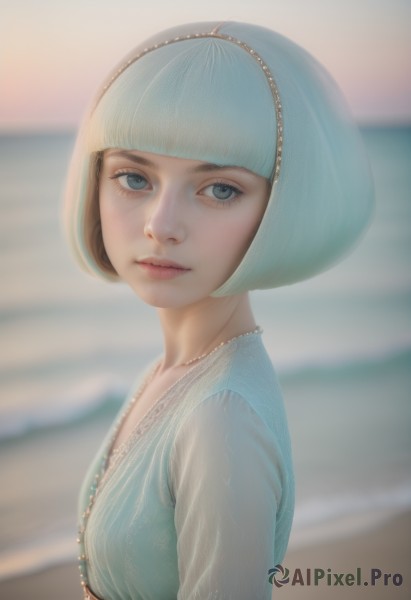 The majestic beauty of a female set within a ethereal day