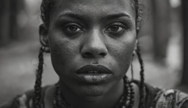 A female portrayed in a refreshing dynamic scene