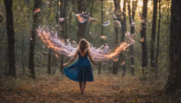 A delightful capture of a female within fiery day