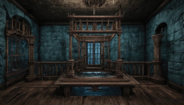 A glimpse of a indoors in a picturesque scenery
