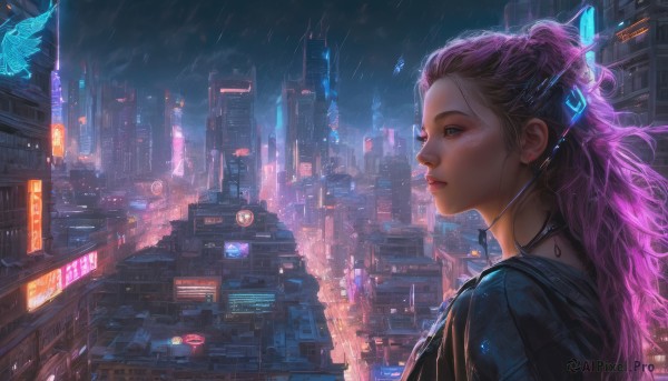 The majestic beauty of a female set within a ethereal rainy outdoors